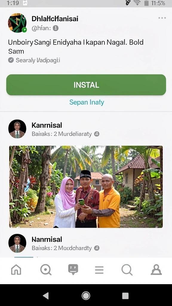 bobatoto - Tangkapan layar menampilkan karakter utama dalam aksi.