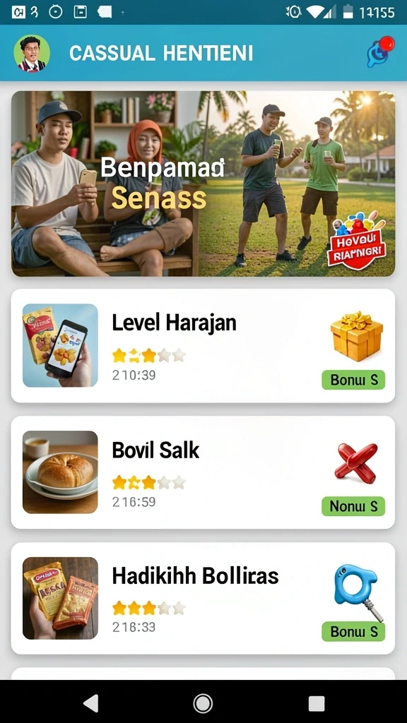 remi101 - Tampilan antarmuka yang menarik dan mudah digunakan.