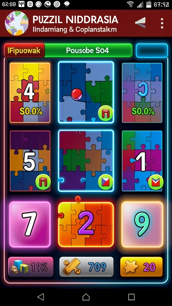 rsnvip - Screenshot aplikasi RSNVIP menunjukkan tampilan menu utama yang menarik.