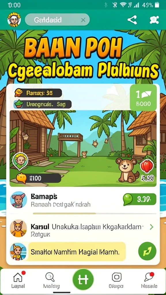 seduniatoto - Screenshot menampilkan karakter utama dalam mode petualangan.