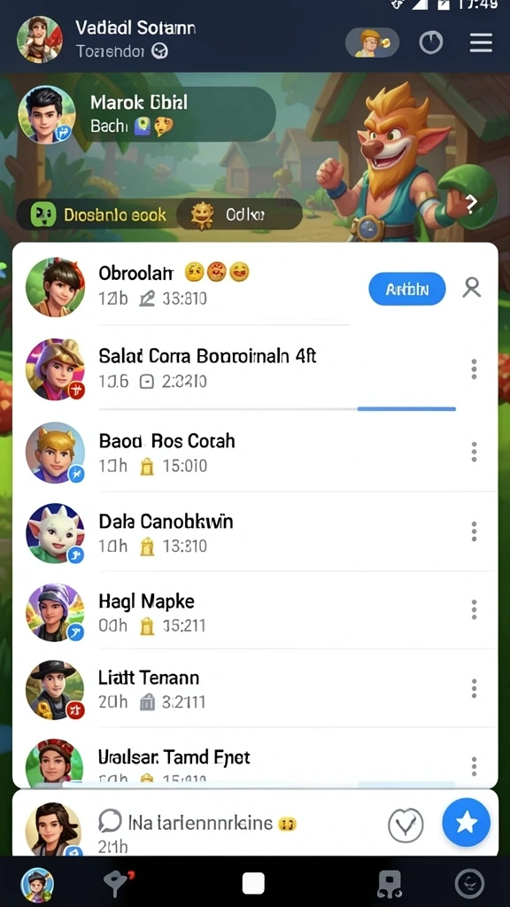 valir4d - Tangkapan layar menunjukkan eksplorasi dunia fantasi yang luas.
