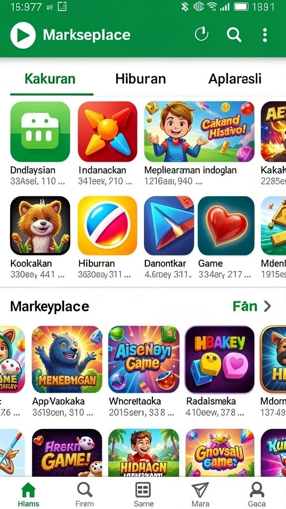 vt38 - Screenshot menampilkan karakter utama dalam aksi yang seru.