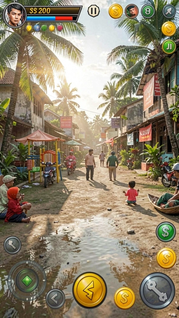 wiranaga - Gambar aksi seru dalam WIRANAGA dengan karakter utama.